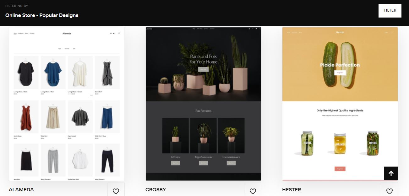 Step 2. Pick Your Squarespace Template